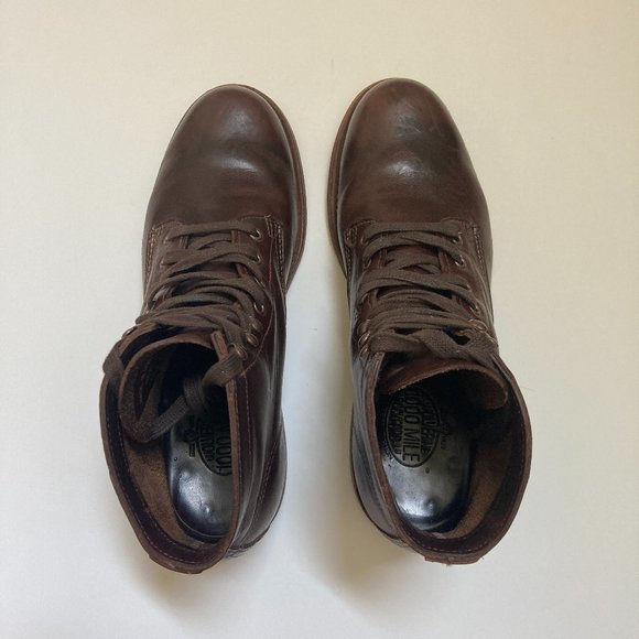 Wolverine, Thousand Mile Plain-Toe Boot, Size 8.5D